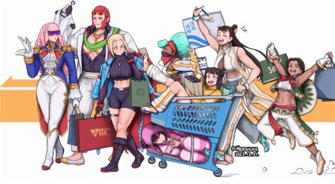 Chun Li Cammy White Han Juri Manon Legrand Kimberly Jackson And 3