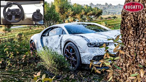 Rebuilding A BUGATTI CHIRON 1500HP Forza Horizon 5 Steering Wheel