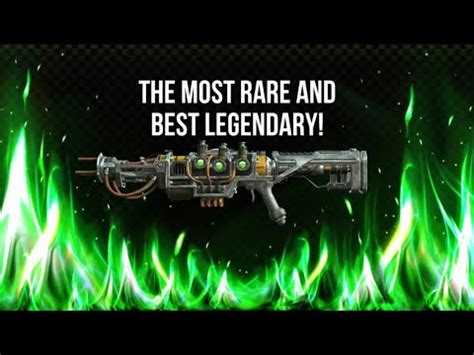 The Best Legendary Plasma Rifle In Fallout Youtube