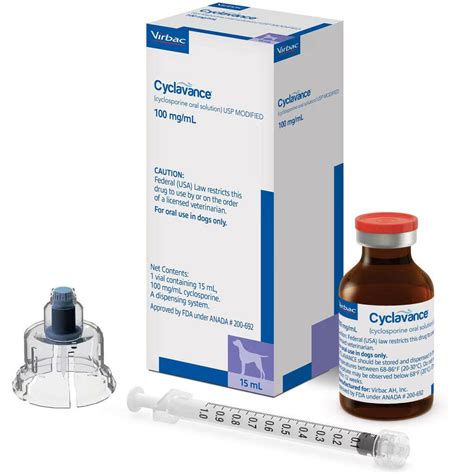 Cyclavance Cyclosporine Oral Solution For Dogs Usp Modified 100 Mg