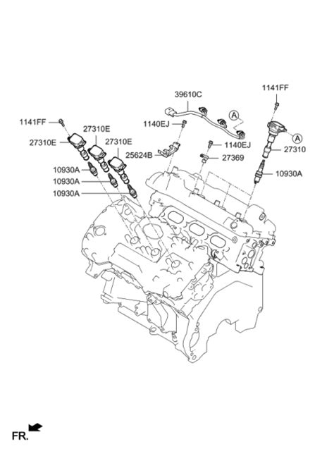 1884911070 Genuine Kia Spark Plug Assembly