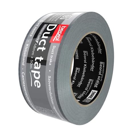 Banda Adeziva Profesionala Duct Tape Beorol Gri 48 Mm 50 M Emagro