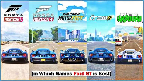 Ford GT Top Speed In Forza Horizon 5 Forza Horizon 4 Motorfast The