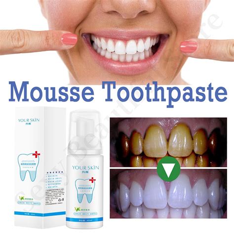 Original Teeth Whitening Mousse Toothpaste Cleansing Teeth Mousse