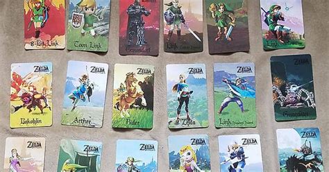 Check Out These Custom Zelda Amiibo Cards I Just Got Imgur