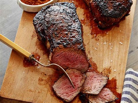 Coffee Rubbed Rib Eye Recipe Bobby Flay Food Network