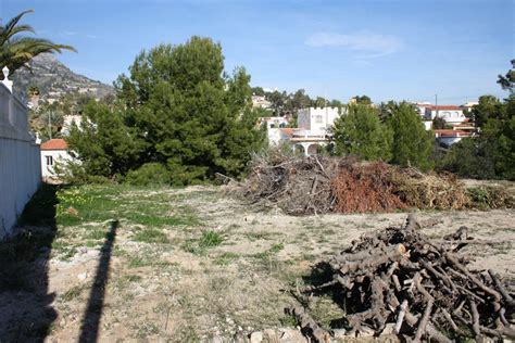 Canuta Baja Plot In Calpe Buy A House In Calpe Alicante Spain With