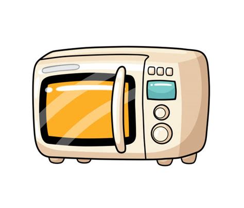 1,500+ Cartoon Of Microwave Oven Stock Photos, Pictures & Royalty-Free Images - iStock