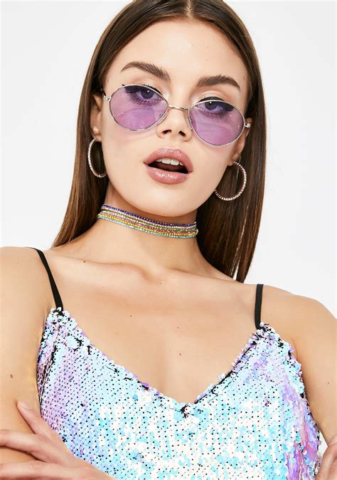 Stay Stuntin Rhinestone Choker Dolls Kill