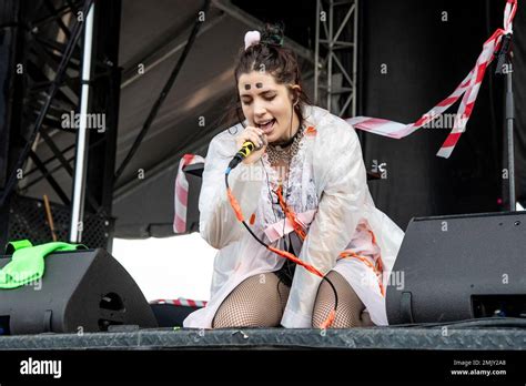 Nadezhda Tolokonnikova Of Pussy Riot Performs At The Sonic Temple Art