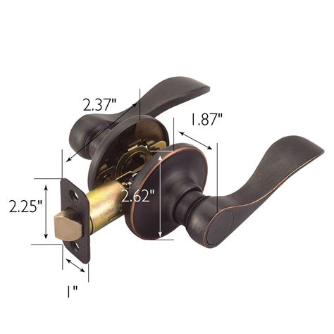 Springdale Passage Door Lever Oil Rubbed Bronze Hardware Locks