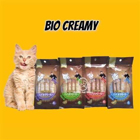 Jual Bio Creamy LIQUILD Snack Kucing 15gr X 4pcs Setara Meo Snack