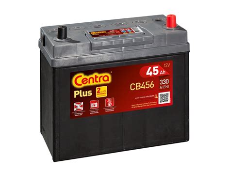 Akumulator 12V 45Ah CENTRA PLUS CB456 Andex Eu