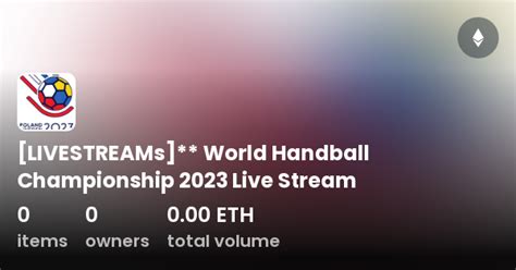 Livestreams World Handball Championship Live Stream