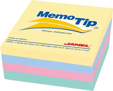 Memo Tip Block Notas Adh X C Ptel H Memo Tip Amazon Mx