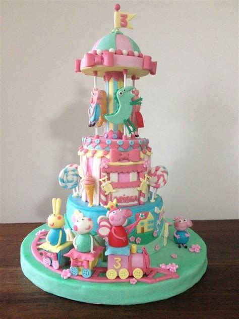 Peppa Pig Birthday Decorations Peppa Pig Birthday Cake Baby First