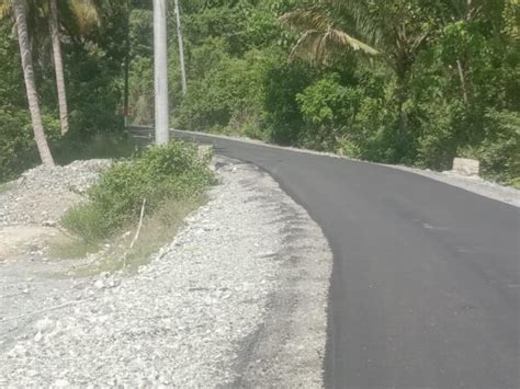 Rekonstruksi Jalan Siuna Bualemo Kabupaten Banggai Bobot Melampaui