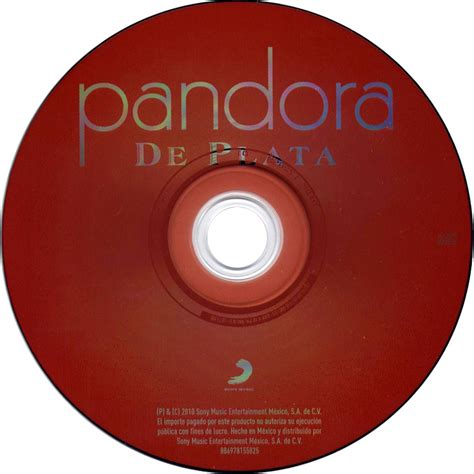 Car Tula Cd De Pandora De Plata Portada