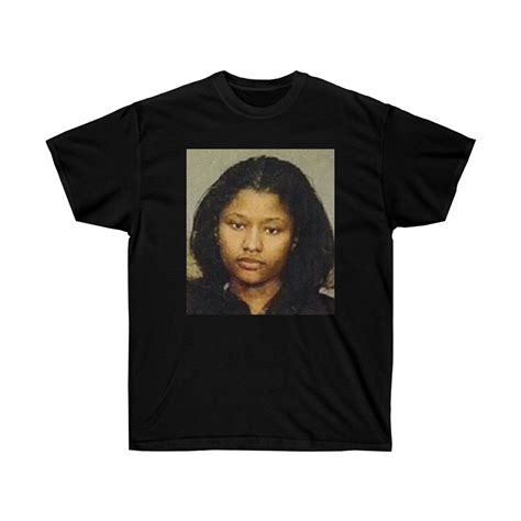 Nicki Minaj Mug Shot Shirt Nicki Minaj Tour Merch Nicki - Etsy