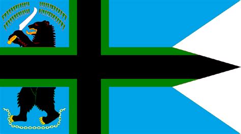 A Wild Flag I Made For A Rp For The Region Of Karelia In Nordic Flag