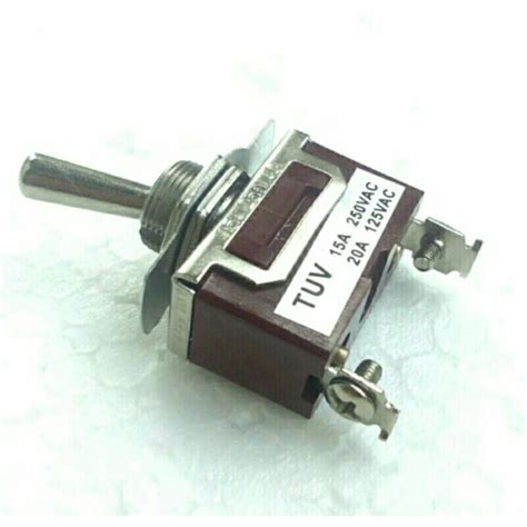 Jual Pin Toggle Switch A Vac Saklar Power On Off Kaki Shopee