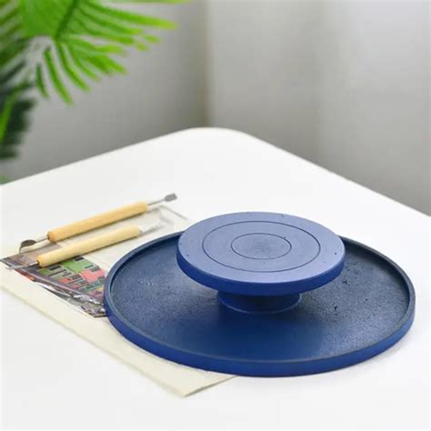 ROUE DE PLATEAU Tournant De Poterie Pour Sculpter Les Outils De Plaque