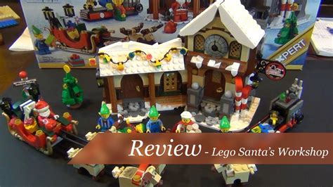 Review Lego Creator Santa S Workshop Set 10245 YouTube