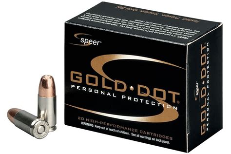 Speer Mm Luger Gr Gdhp Gold Dot Box Sportsman S Outdoor