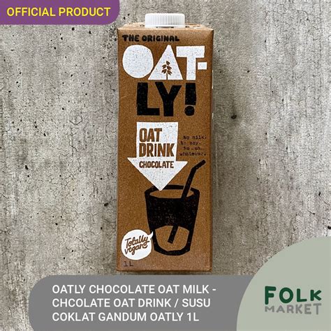 Jual Oatly Chocolate Oat Milk The Original Choco Oat Drink Susu