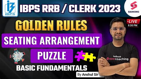 IBPS RRB PO CLERK 2023 Reasoning How To Solve Seating Arrangement