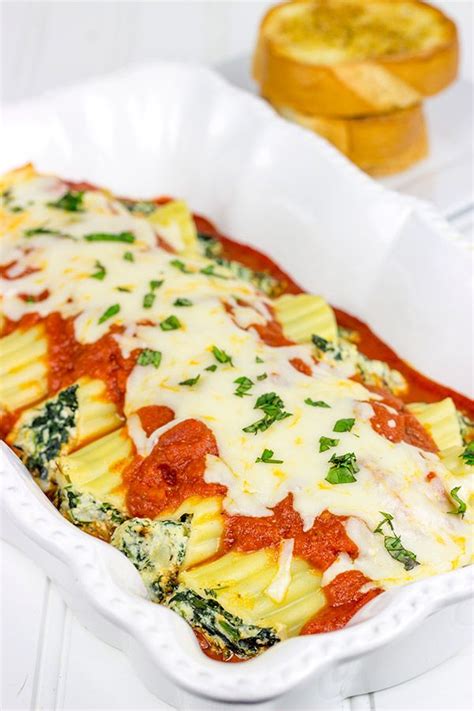 Easy Stuffed Manicotti Recipe