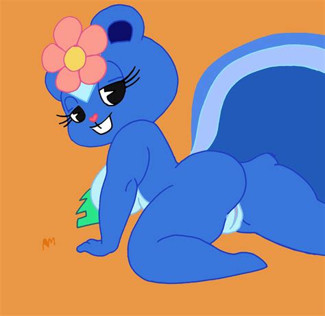 Rule 34 1girls Ass Ass Focus Blue Fur Buckteeth Female Flower In Hair Furry Happy Tree Friends