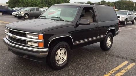 1995 Chevrolet Tahoe Ls 4x4 With A 57l V8 2 Door Youtube