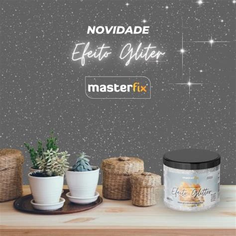 Efeito Glitter Aditivo Para Tintas Acr Licas Gr Tintas Masterfix