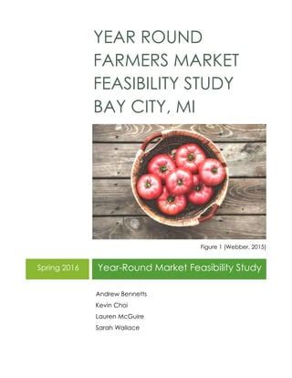 Year Round Farmers Market Feasibility Study Bay City Pdf