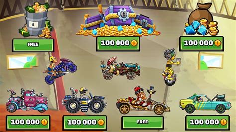 Spending 1 Million Coins In 2 Minutes Upgrading Vehicle In HCR2