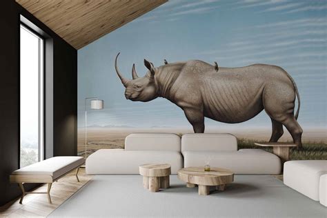 Black Rhino Cara Saven Wall Design
