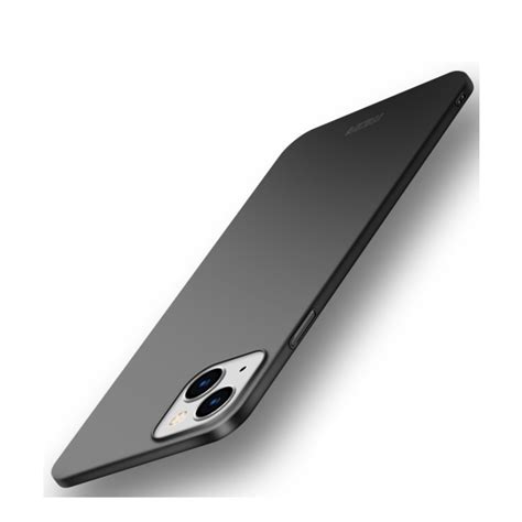 Mofi iPhone 15 Hülle Super Slim in Schwarz Matt