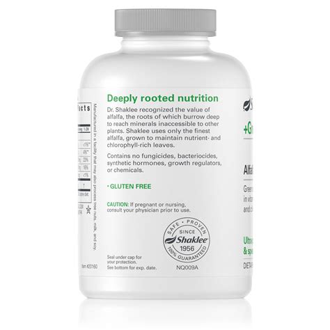 Alfalfa Complex Greens Supplement 700 Tablets Shaklee