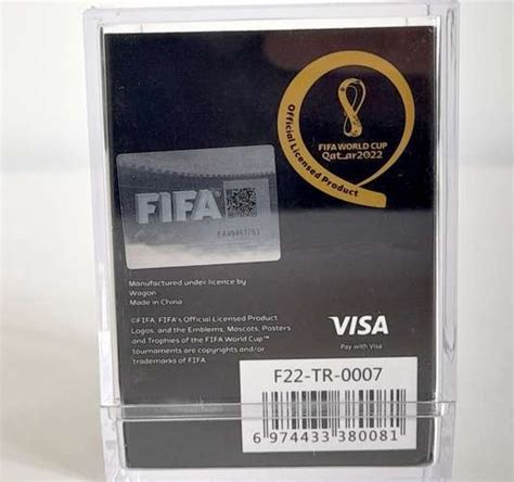 FIFA World Cup Qatar 2022 Trophy Replica in Display Case Official ...