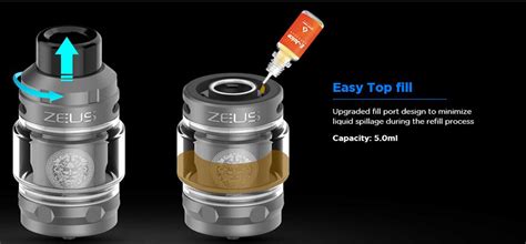 Geekvape Aegis Legend Zeus Kit 200w Mod With 5ml Zeus Sub Ohm Tank