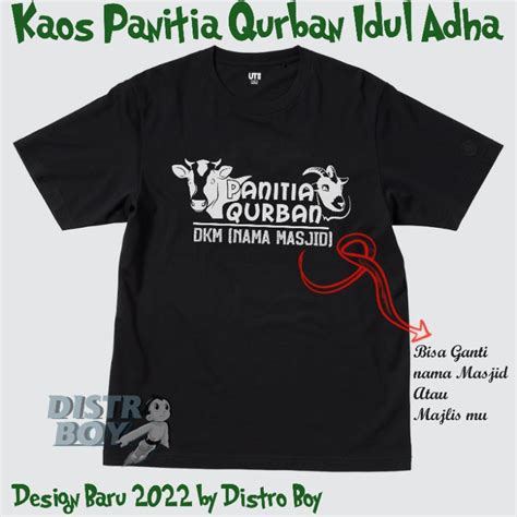 Jual Kaos Baju Qurban Kurban Kaos Panitia Qurban Baju Custom