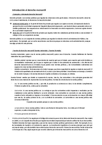 Derecho Mercantil Completo Pdf