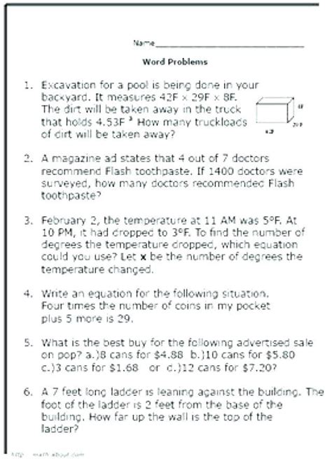 Integer Problems With Answers Integers Integer