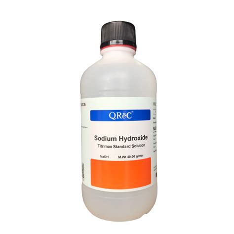 Qrec Sodium Hydroxide Solution 0 2 Mol L โซเดียมไฮดรอกไซด์ โซดาไฟ ความเข้นข้น 0 2 Mol L