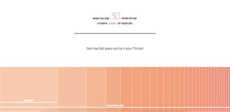 This Visualization Shows Why Time Seems To Pass Faster As You Get Older Vox