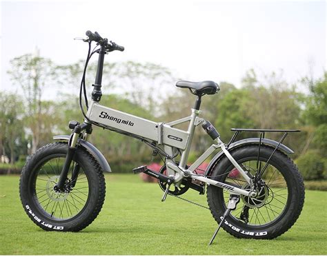 2020 Eu Shengmilo Mx21 20inch City Foldable Electric Bike 500w Fat Tire