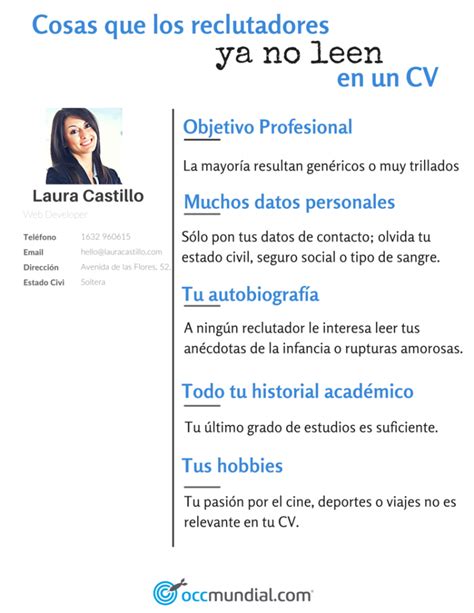 Cosas Que Los Reclutadores Ya No Leen En Un Cv