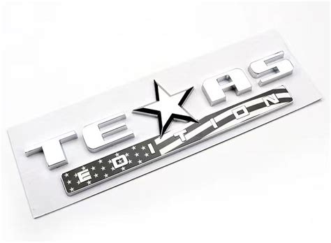 “Texas Edition” Car Badge – Badgeslide