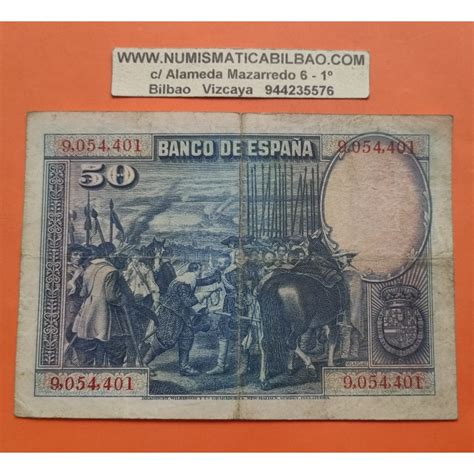 Pesetas Agosto Velazquez Serie E Sc Espa A